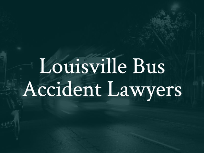 Louisville bus accident lawyers KY