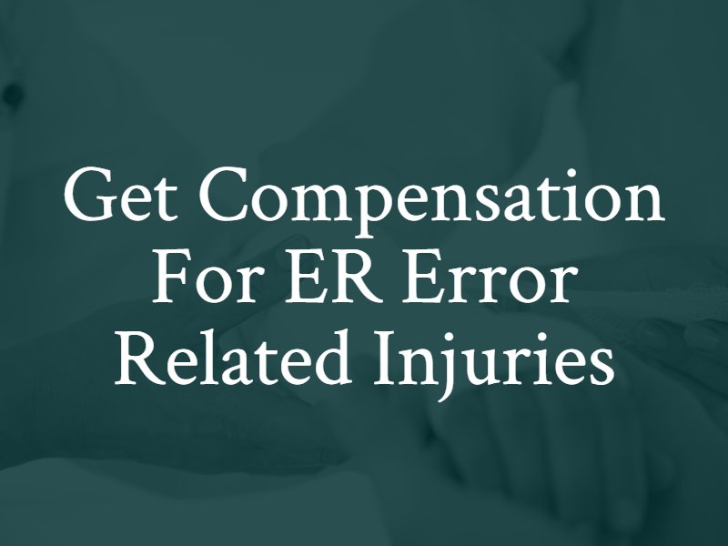 Get Compensation for ER Error related injuries in Louisville, Kentucky with the help of an emergency room error attorney