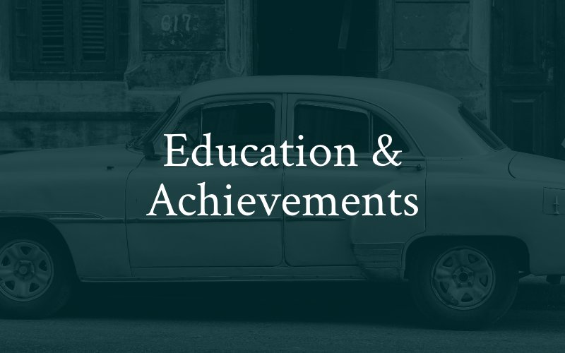 Education & Achievements